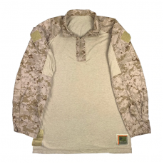 U.S. MARINES FROG FIRE RESISTANT COMBAT SHIRT, DESERT MARPAT
